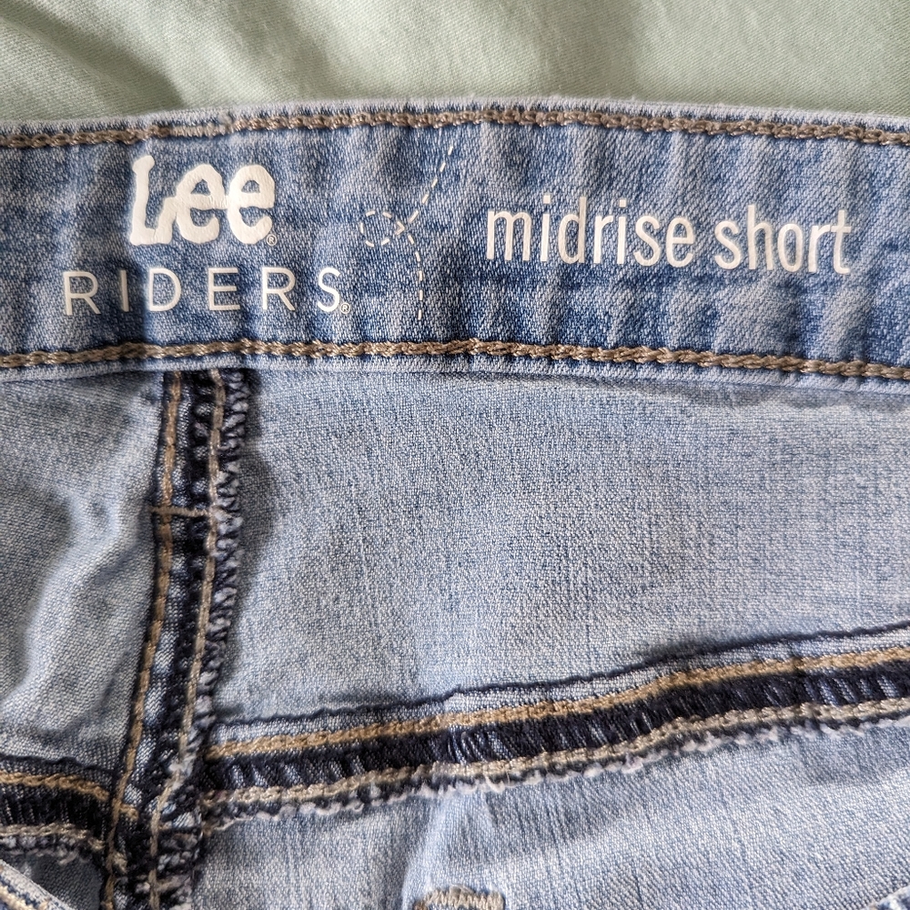 Lee Rider Denim Shorts - Picture 3 of 5